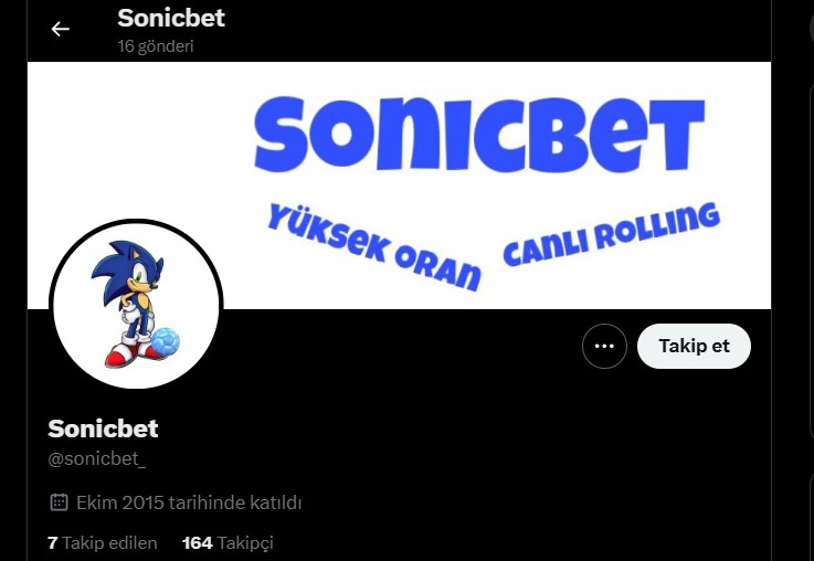 Sonicbet Twitter